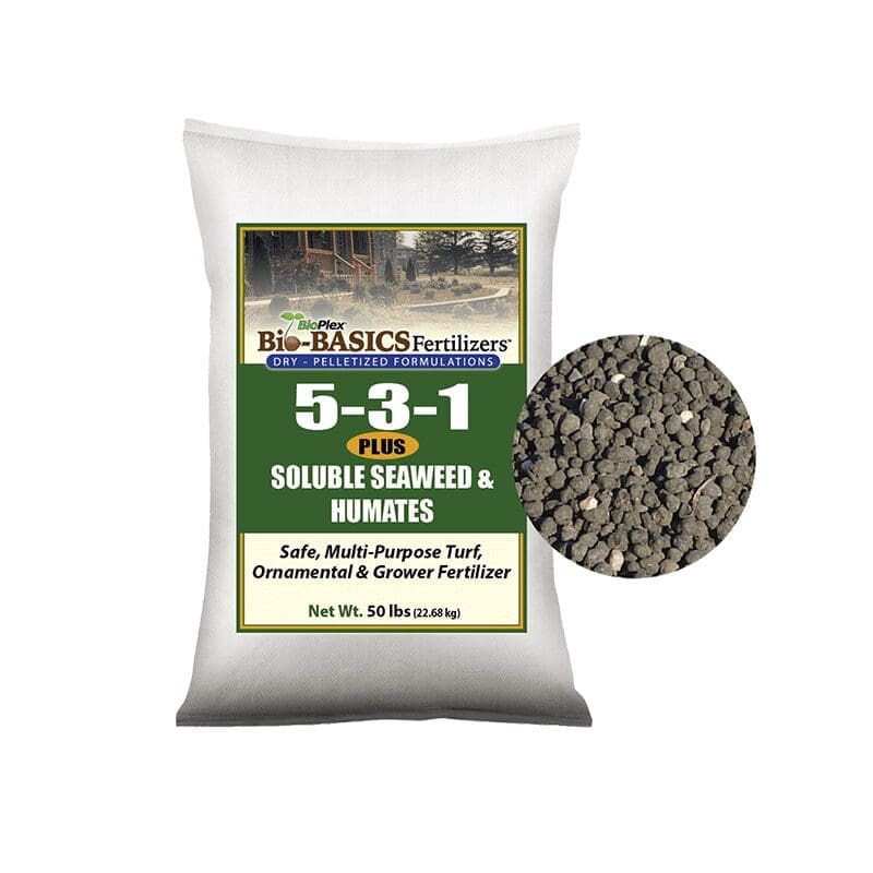 Bio Basic 5-3-1 Turf, Ornamental, New Seeding