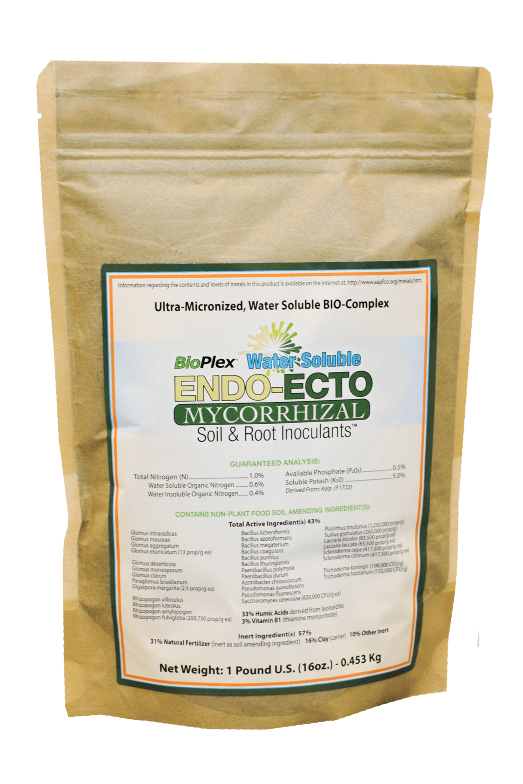 Water Soluble Endo-Ecto Mycorrhizal Soil & Root Inoculant
